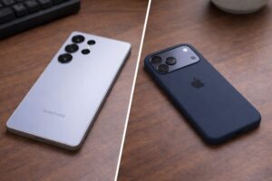 【比較】Galaxy S25 UltraとiPhone 17 Pro Maxのスペック差は？違いと選び方を解説！